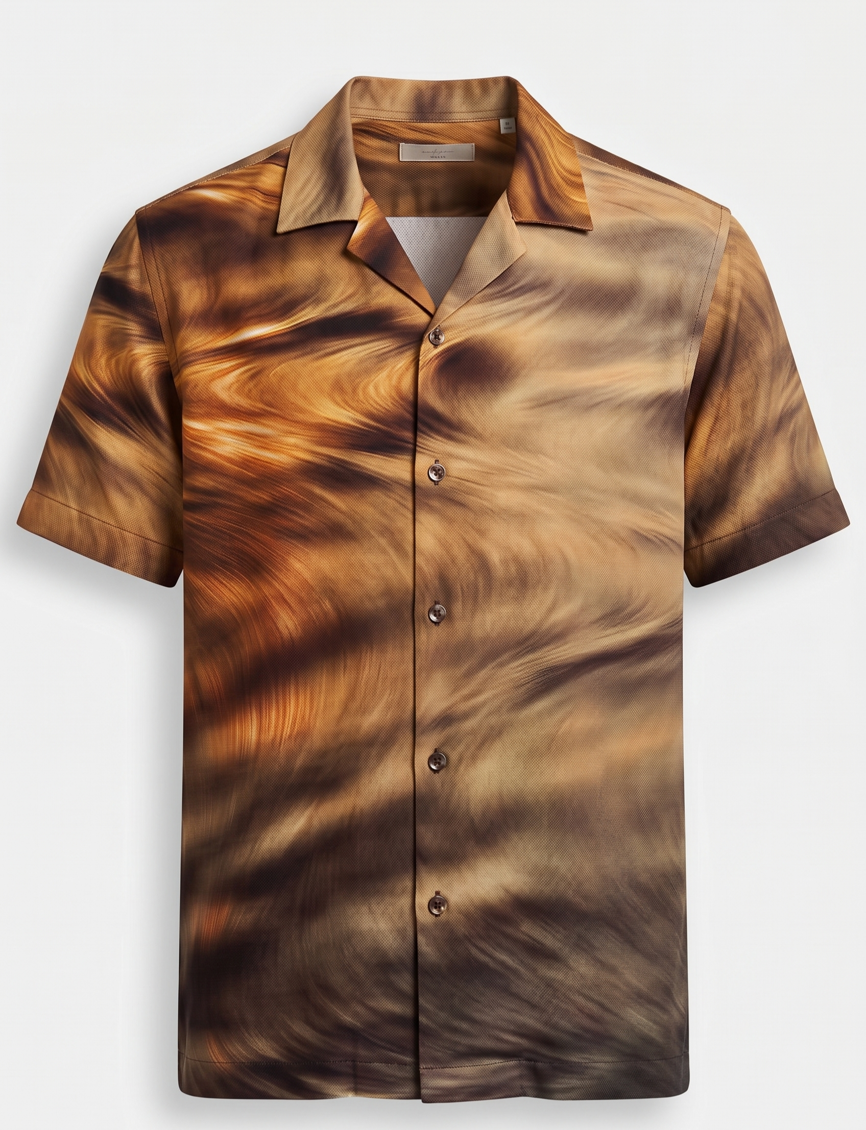 Camp Collar half sleeve Shirt - 'Desert Mirage'